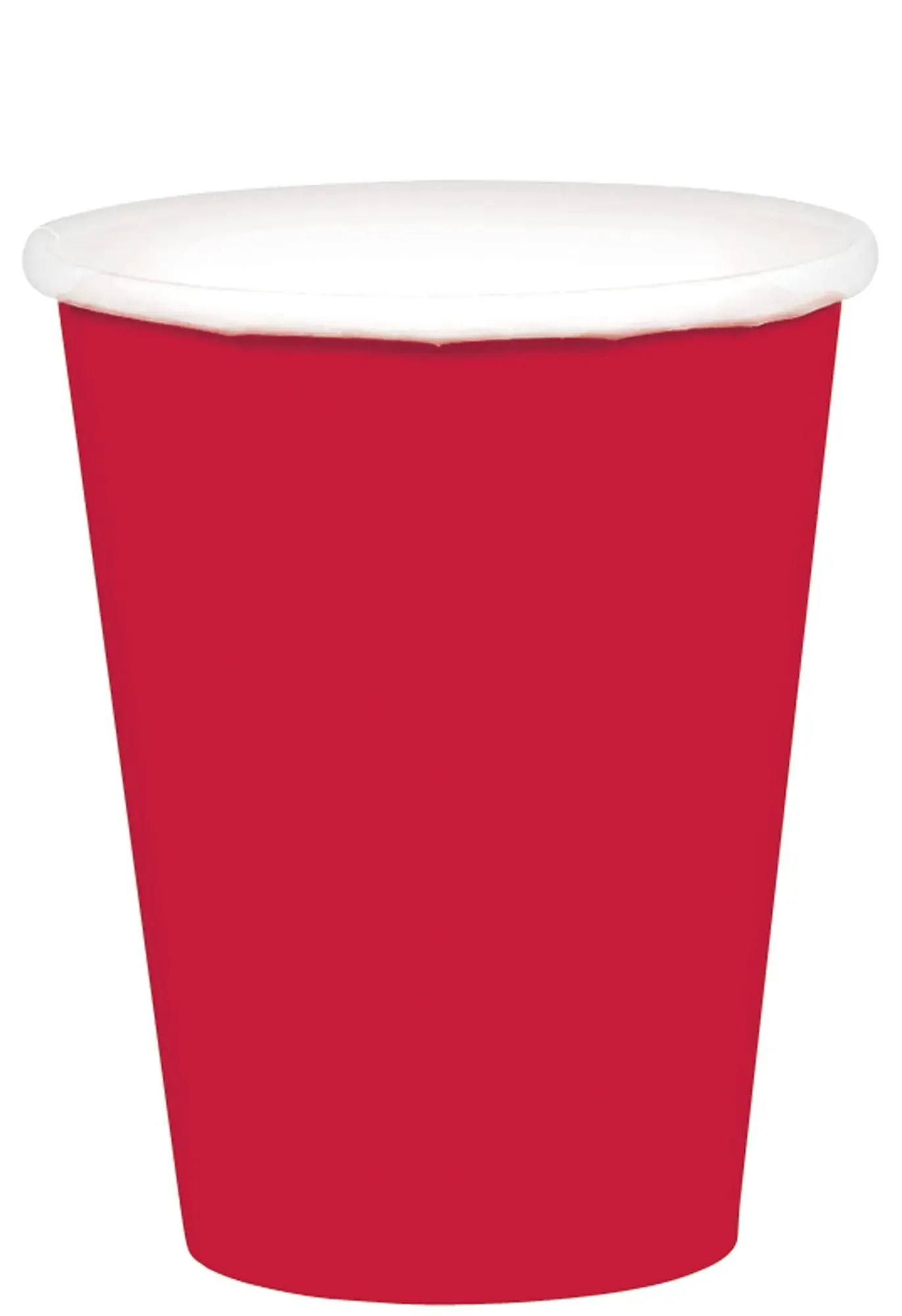 Solid Color Cups, 9oz, Paper - 20/Pack or 120/Case