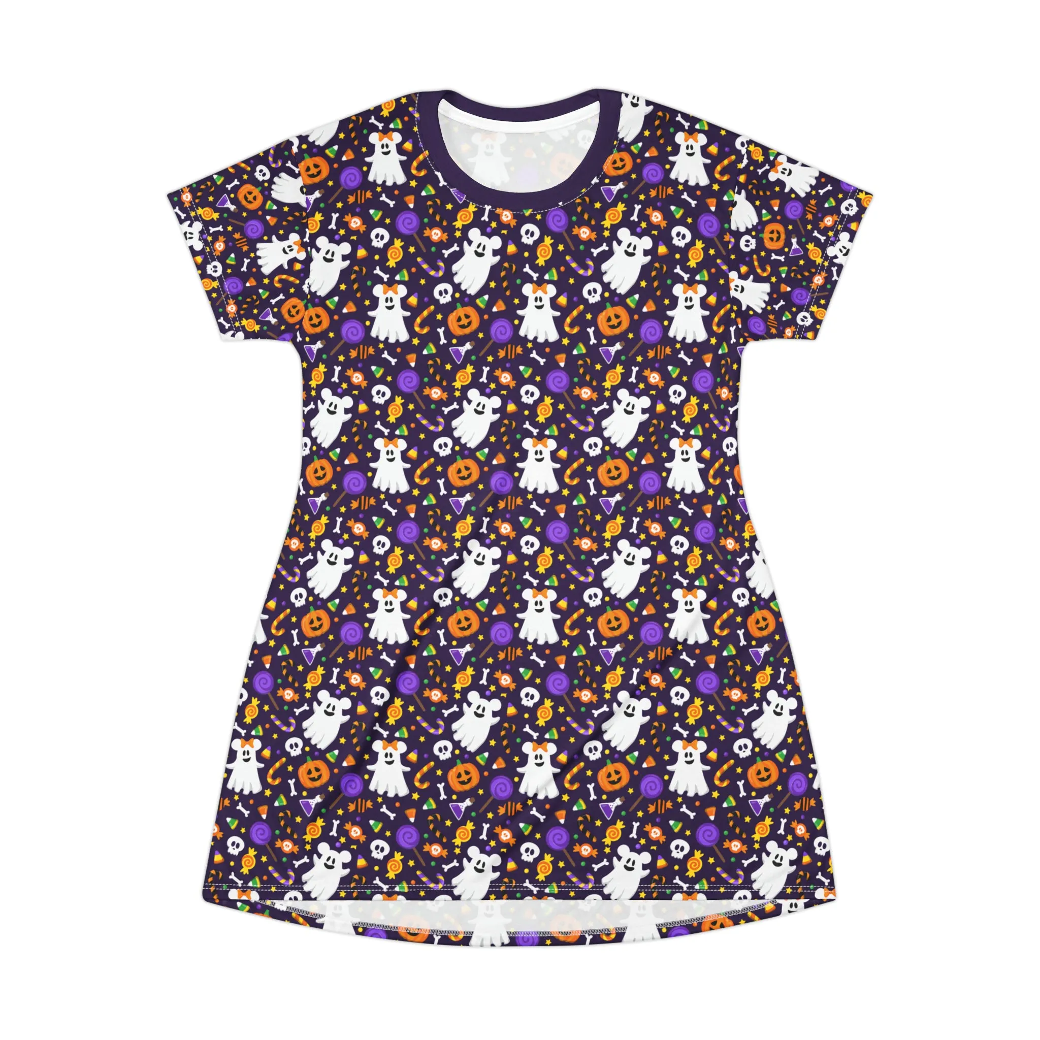 Spooky Mice T-Shirt Dress