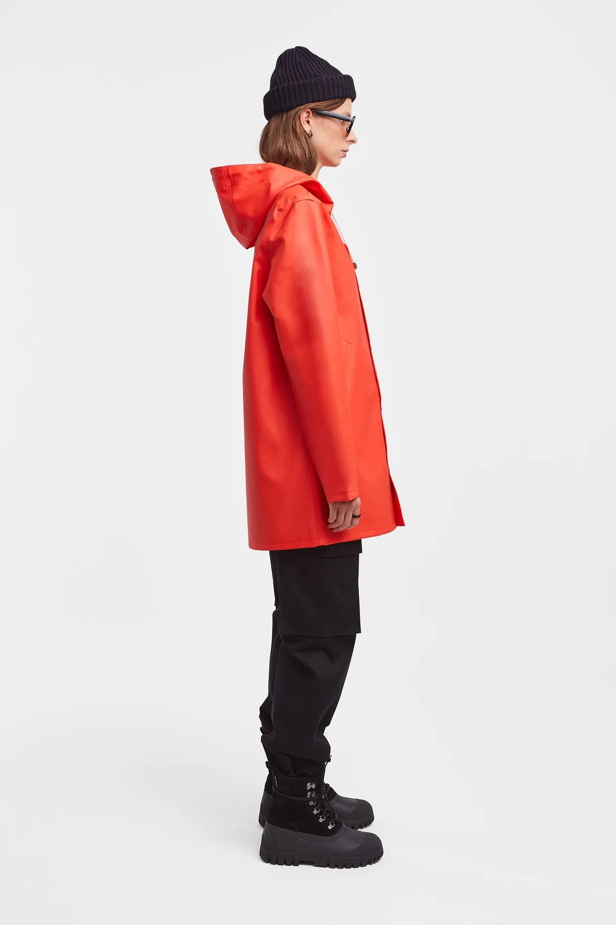 Stockholm Zip Fade Lightweight Raincoat