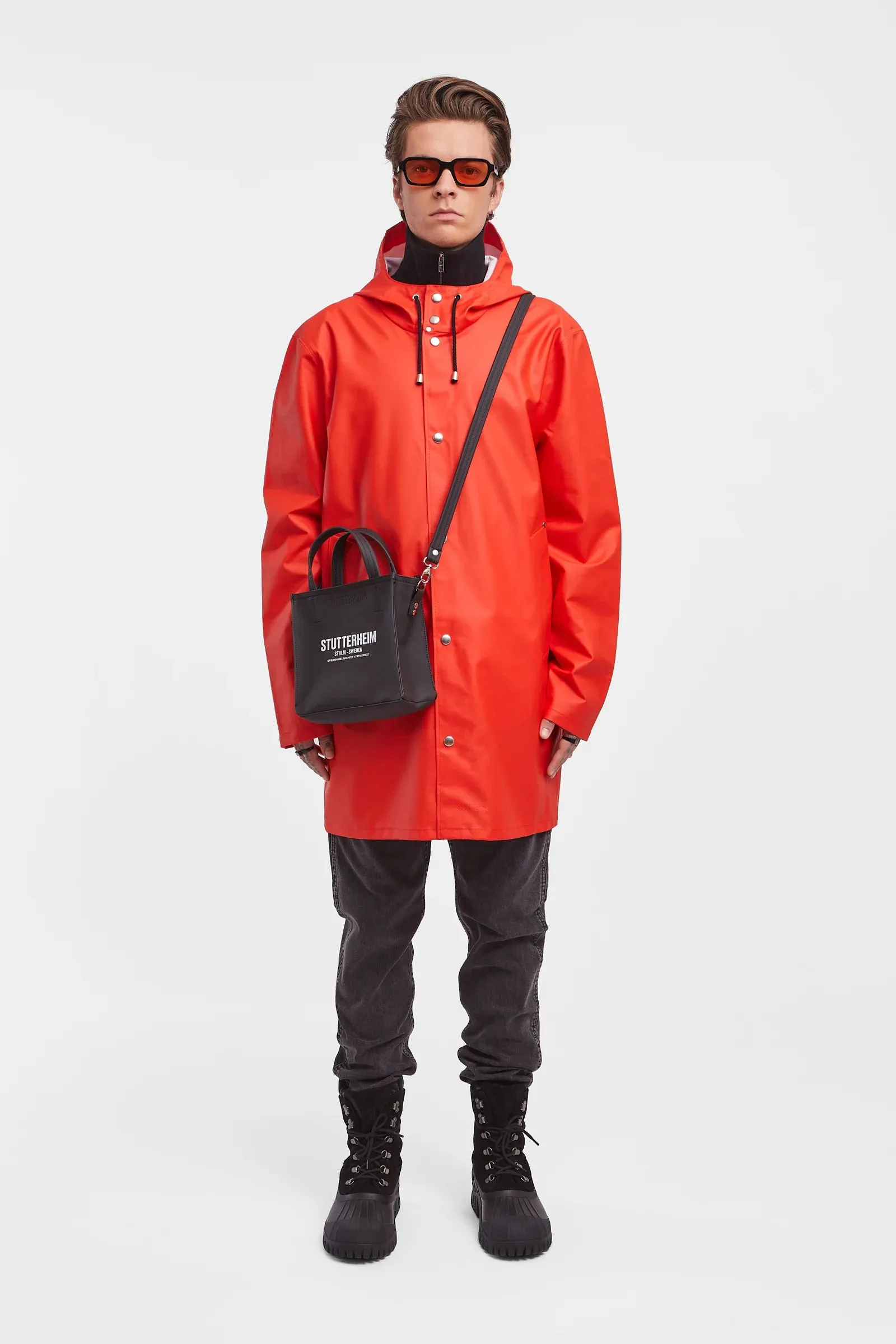 Stockholm Zip Fade Lightweight Raincoat