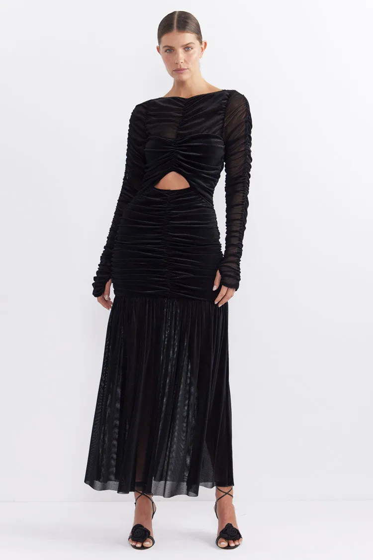 Suki Hourglass Midi Dress