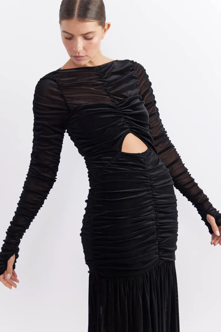 Suki Hourglass Midi Dress