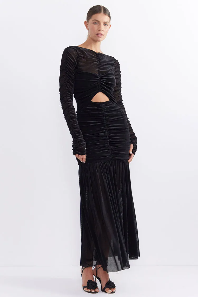 Suki Hourglass Midi Dress