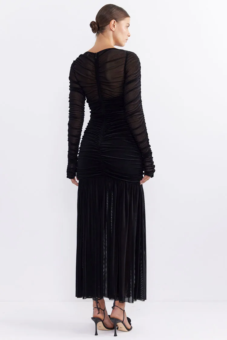 Suki Hourglass Midi Dress