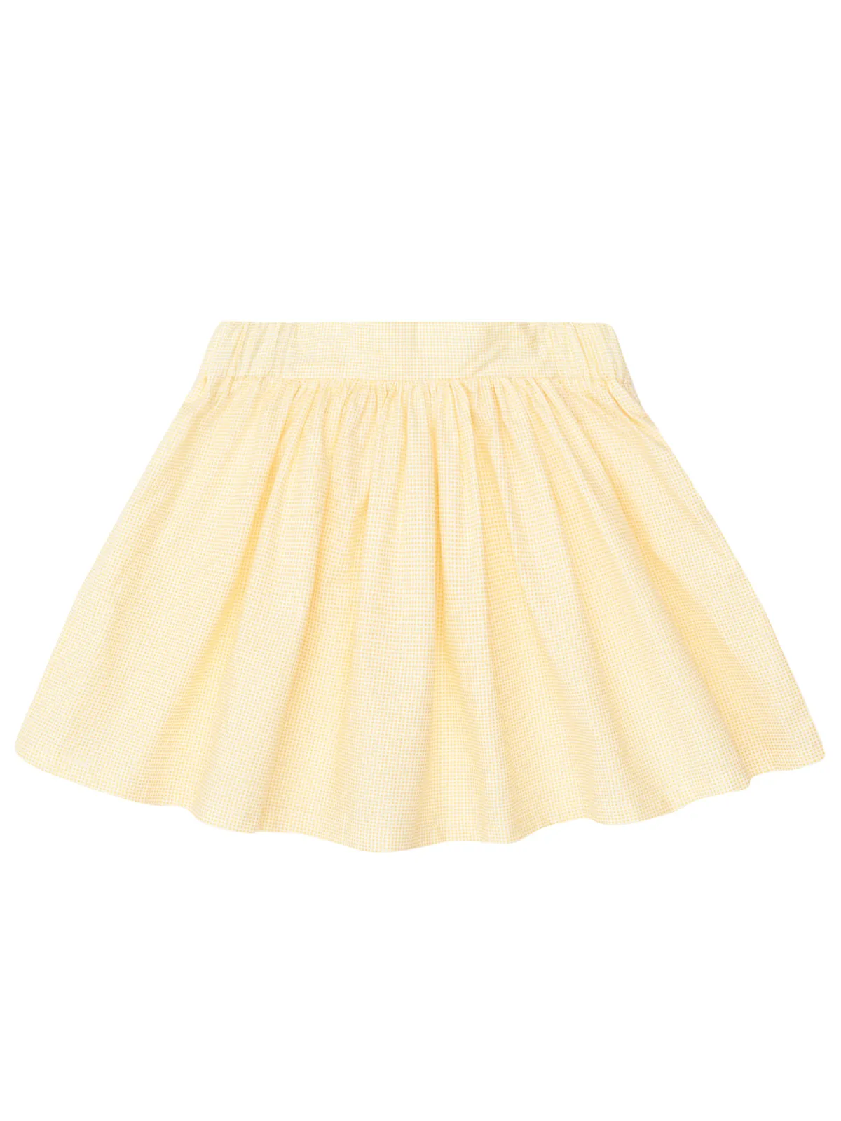 Sunny Yellow Pleated Skirt by Kids Couture