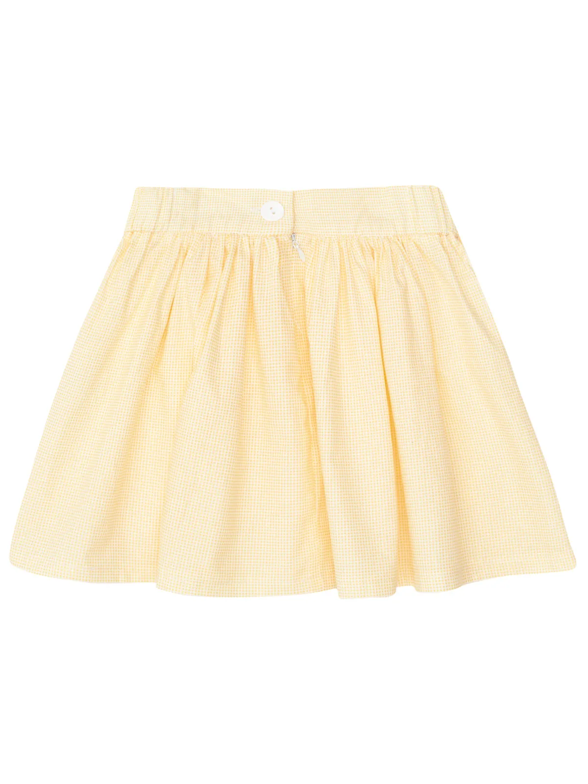 Sunny Yellow Pleated Skirt by Kids Couture