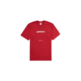 Supreme Motion Logo Tee 'Red' (2023)