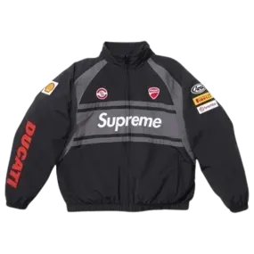 Supreme x Ducati Track Jacket 'Black'