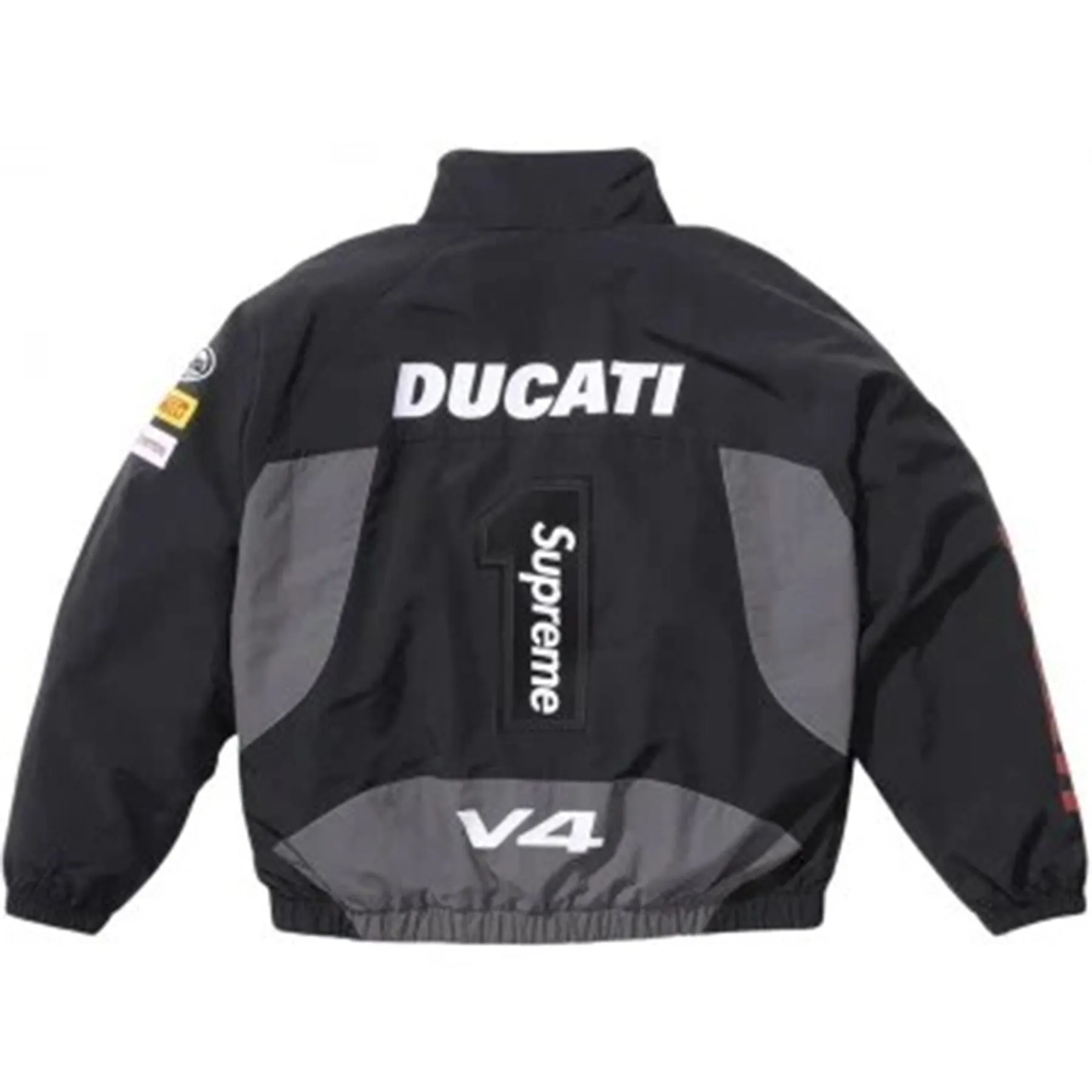 Supreme x Ducati Track Jacket 'Black'