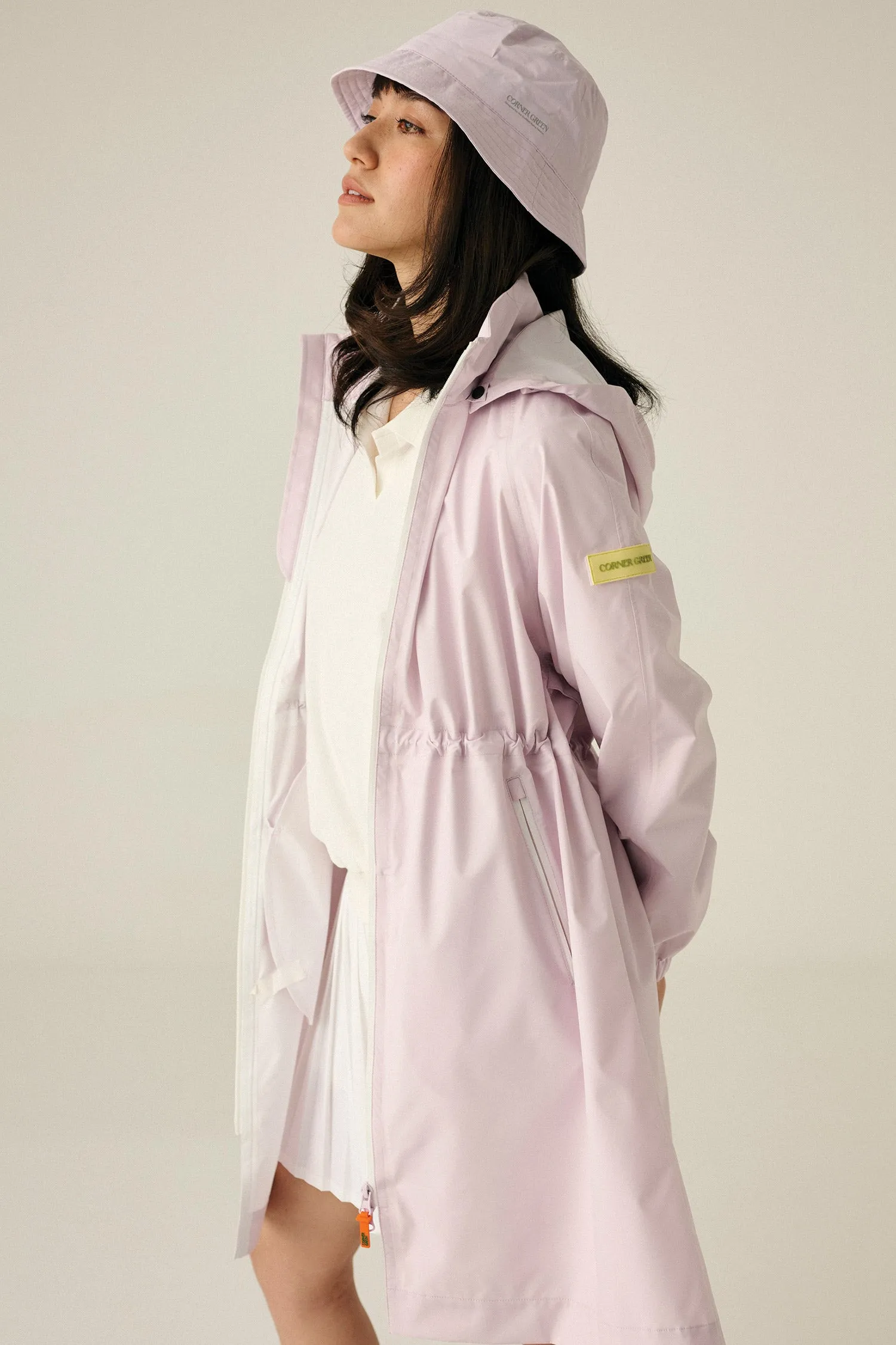 SWING Womens Golf Raincoat - LILAC