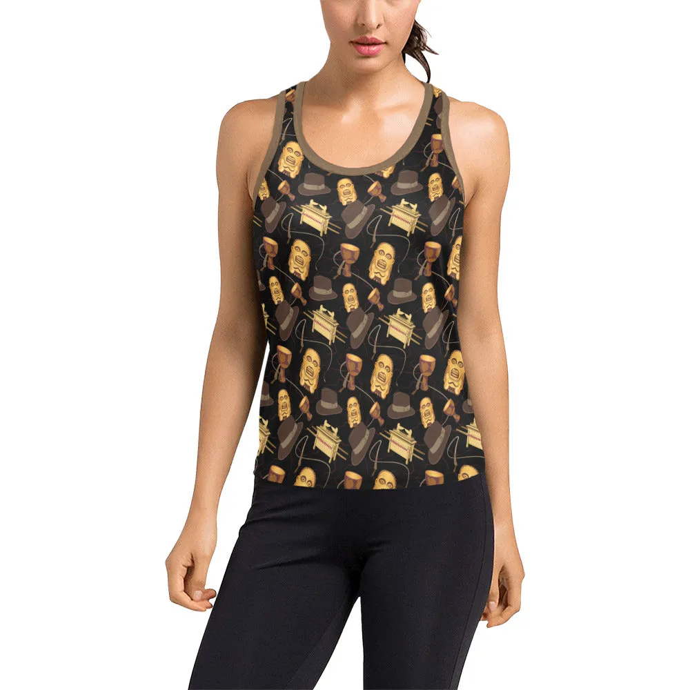 Temple Of Doom Women's Racerback Tank Top