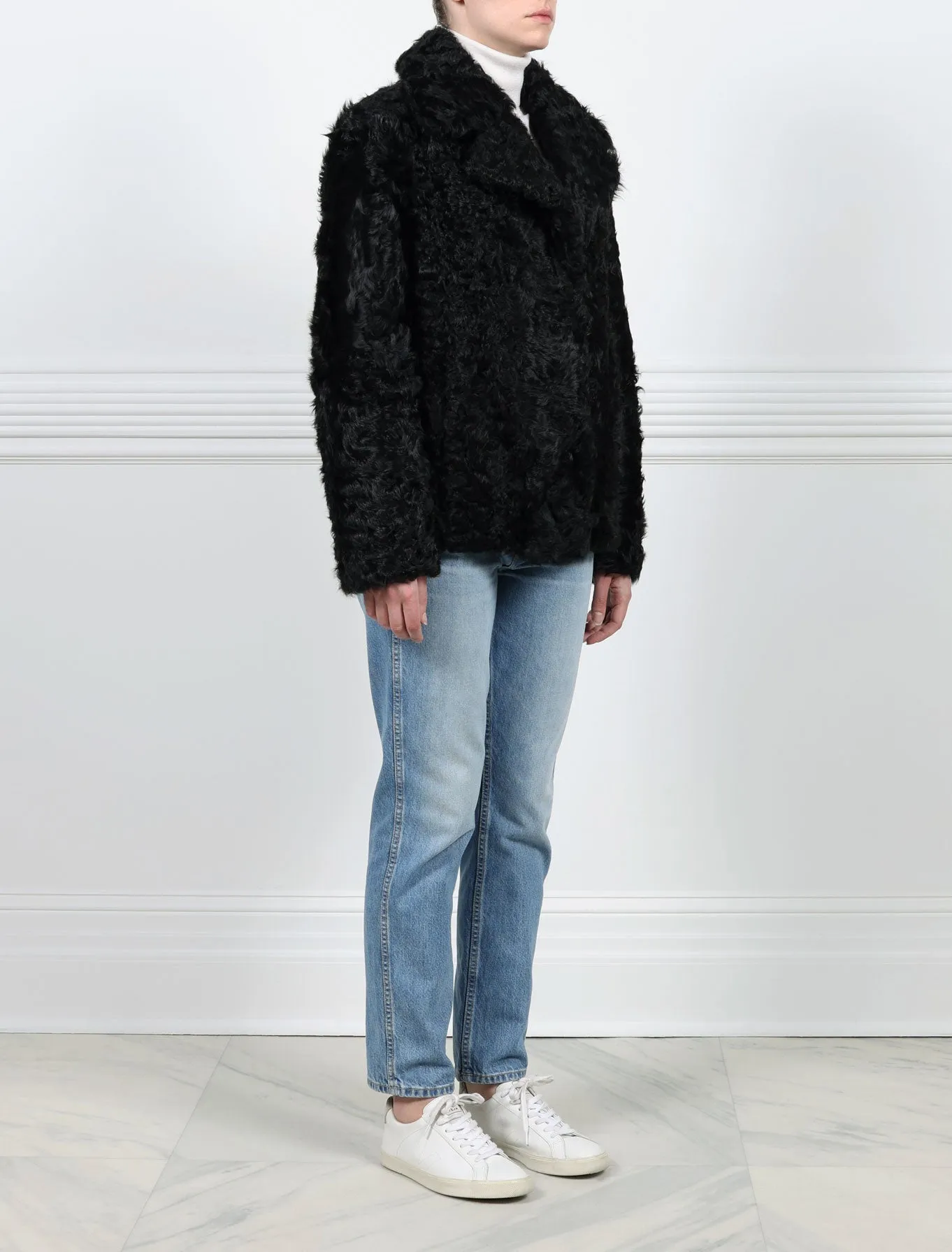 The Arabella Curly Shearling Jacket