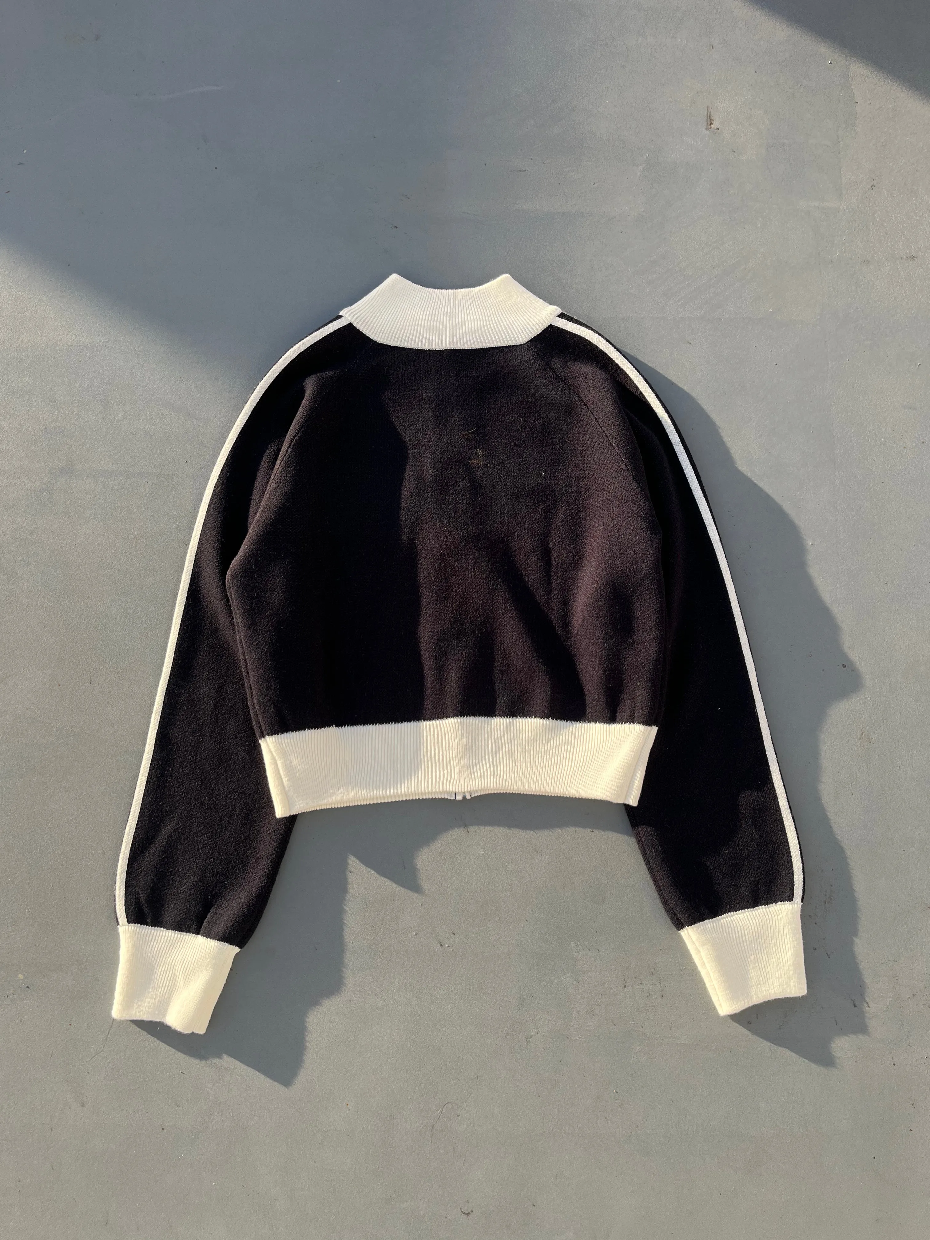 the inner peace knit track jacket