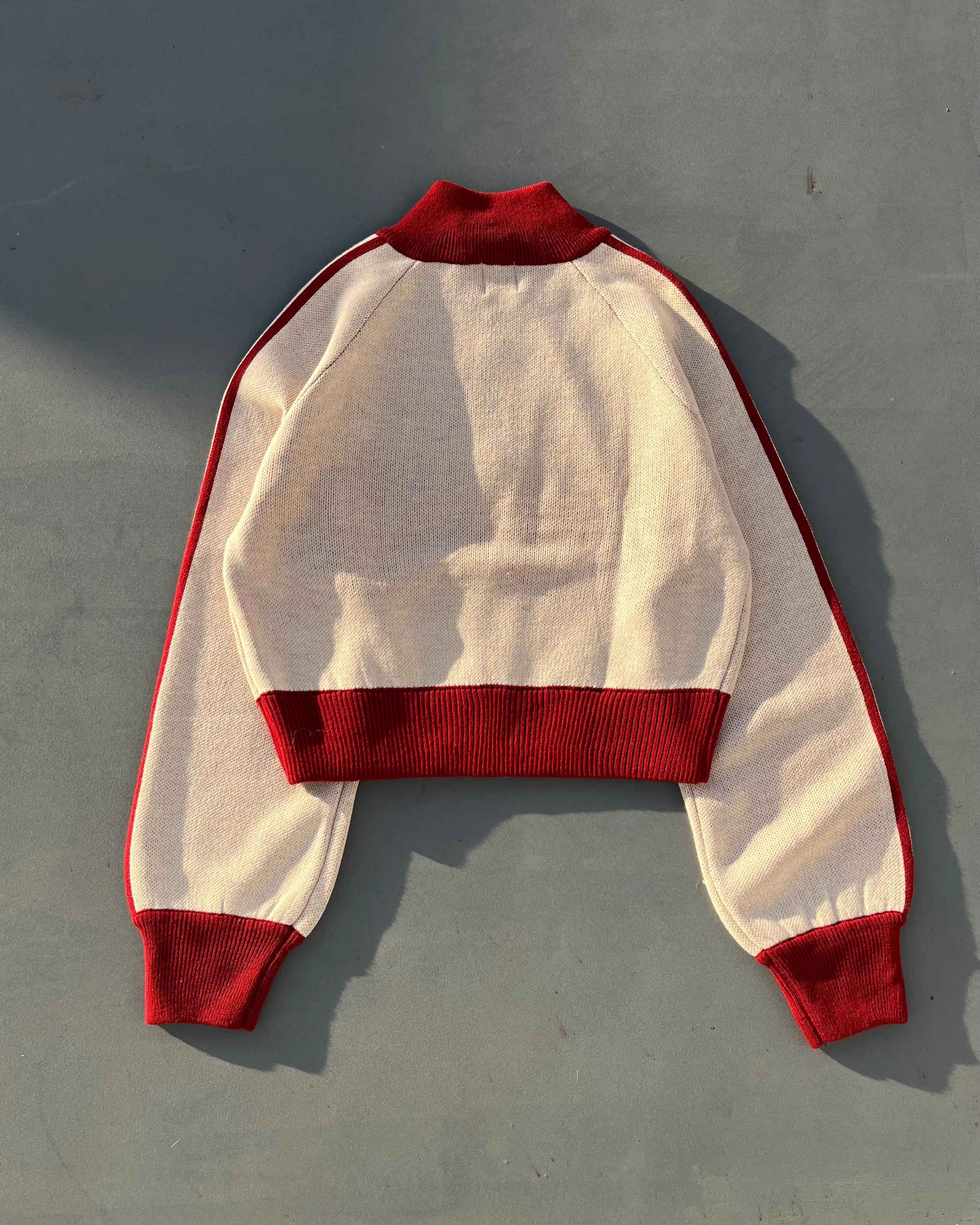 the inner peace knit track jacket