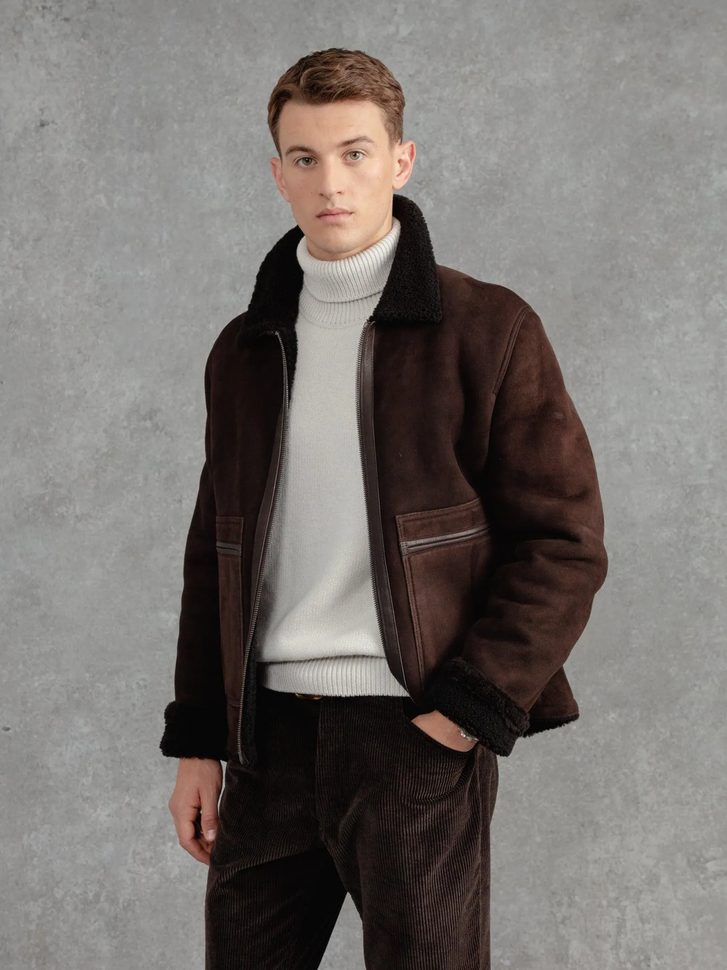 The Shearling Pilot's Bomber