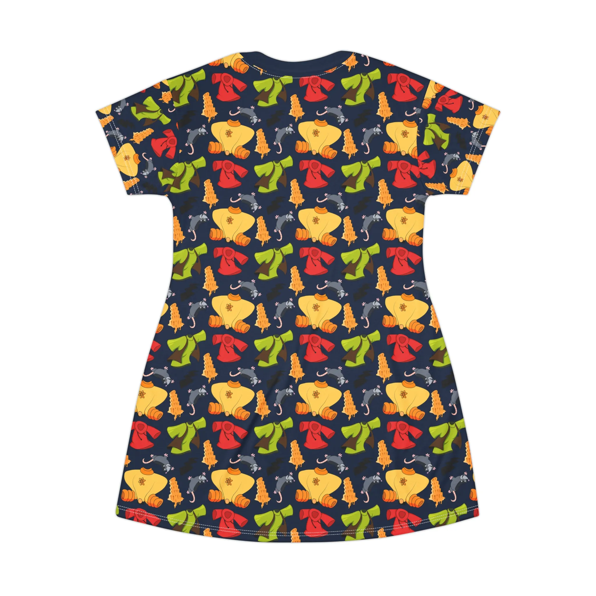 Tower Of Cheeza T-Shirt Dress