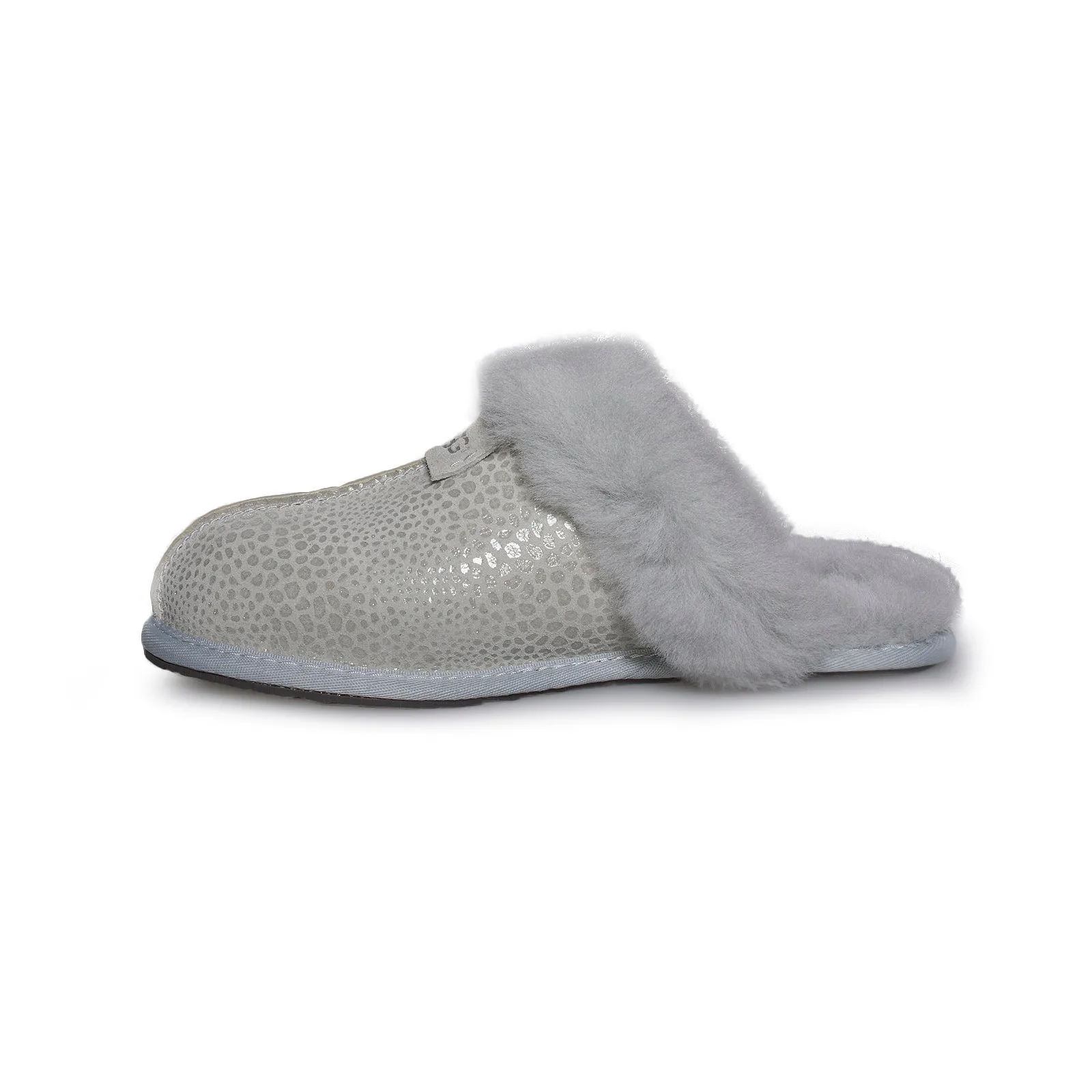 UGG Scuffette Glitzy Grey Violet Slippers