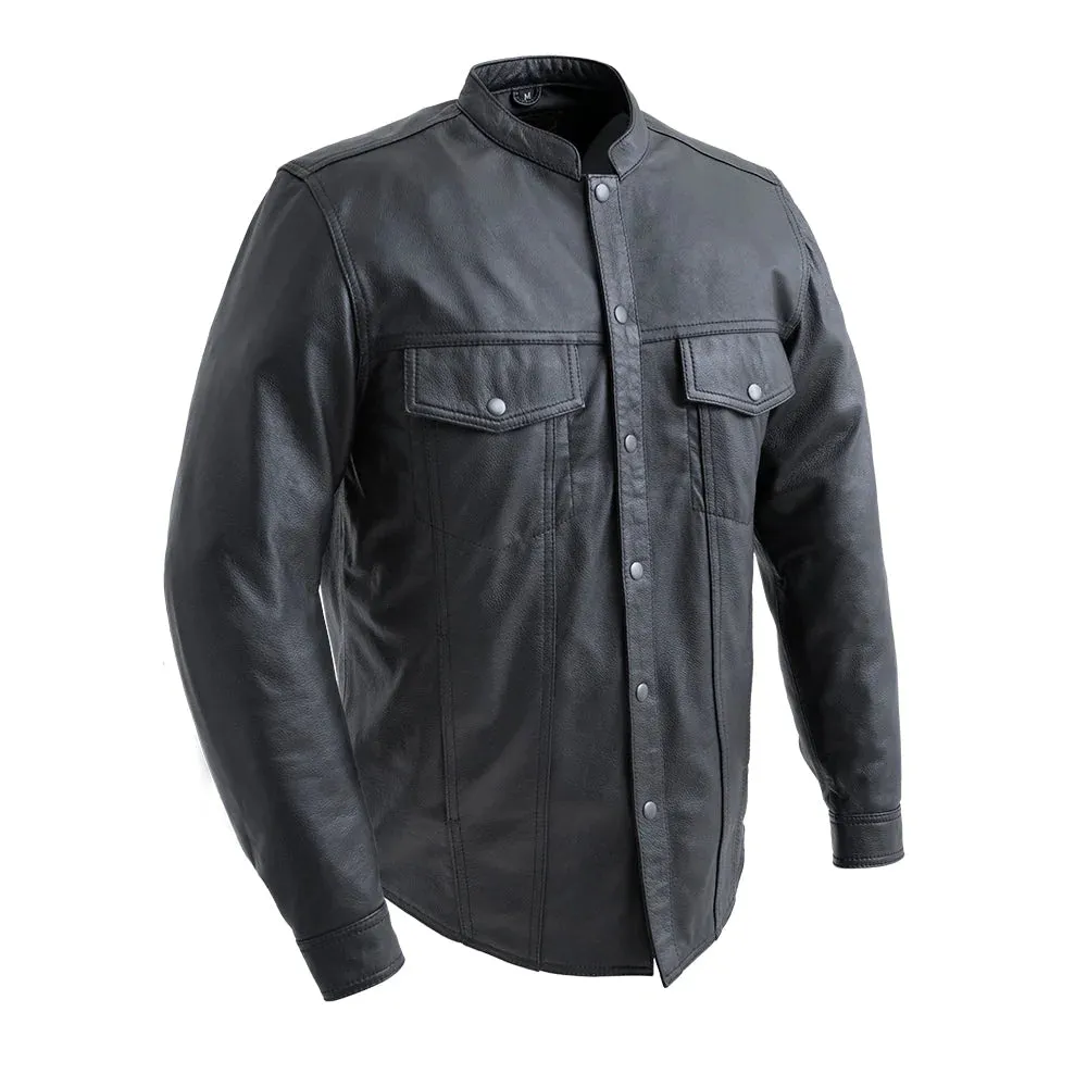 Vigilante Motorcycle Leather Shirt