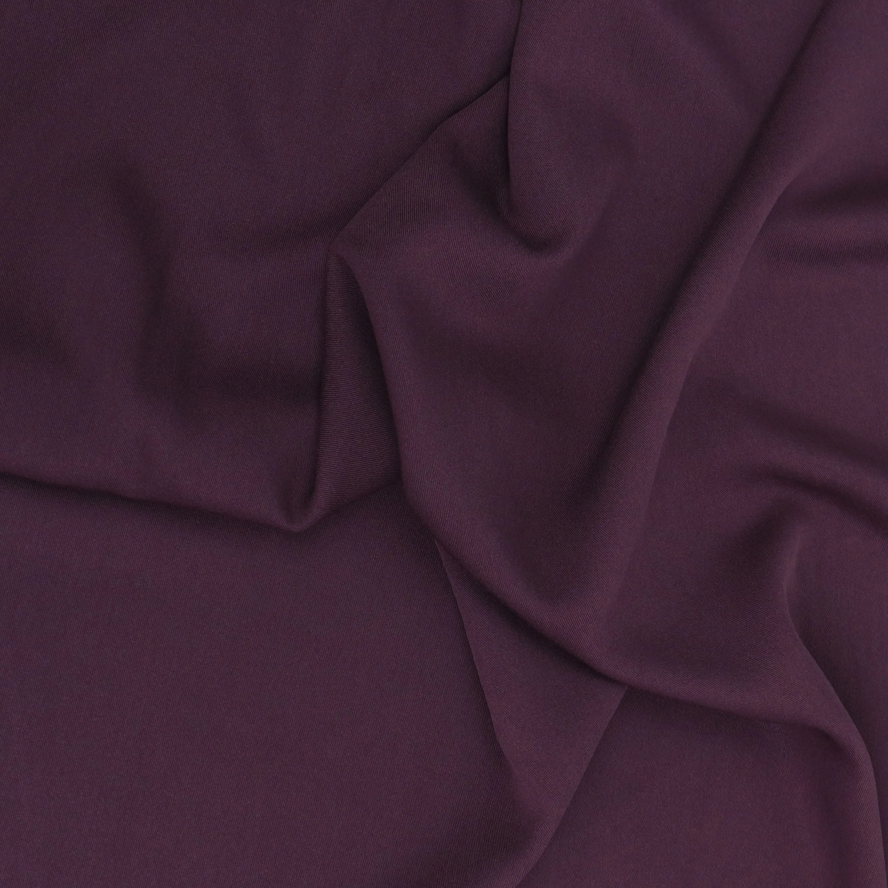 Viscose Twill - Aubergine