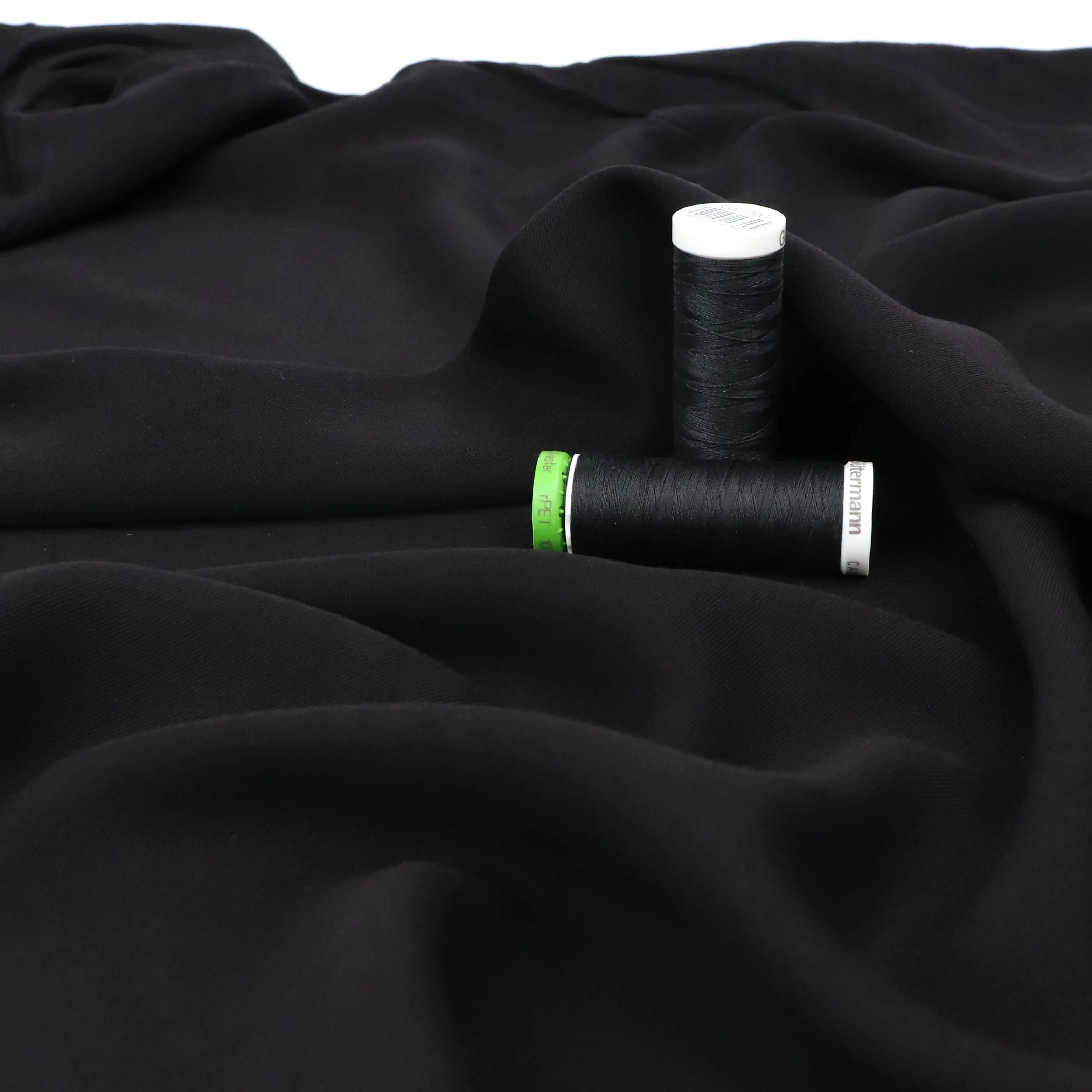 Viscose Twill - Black