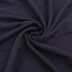 Viscose Twill - Navy Blue