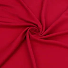 Viscose Twill - Red