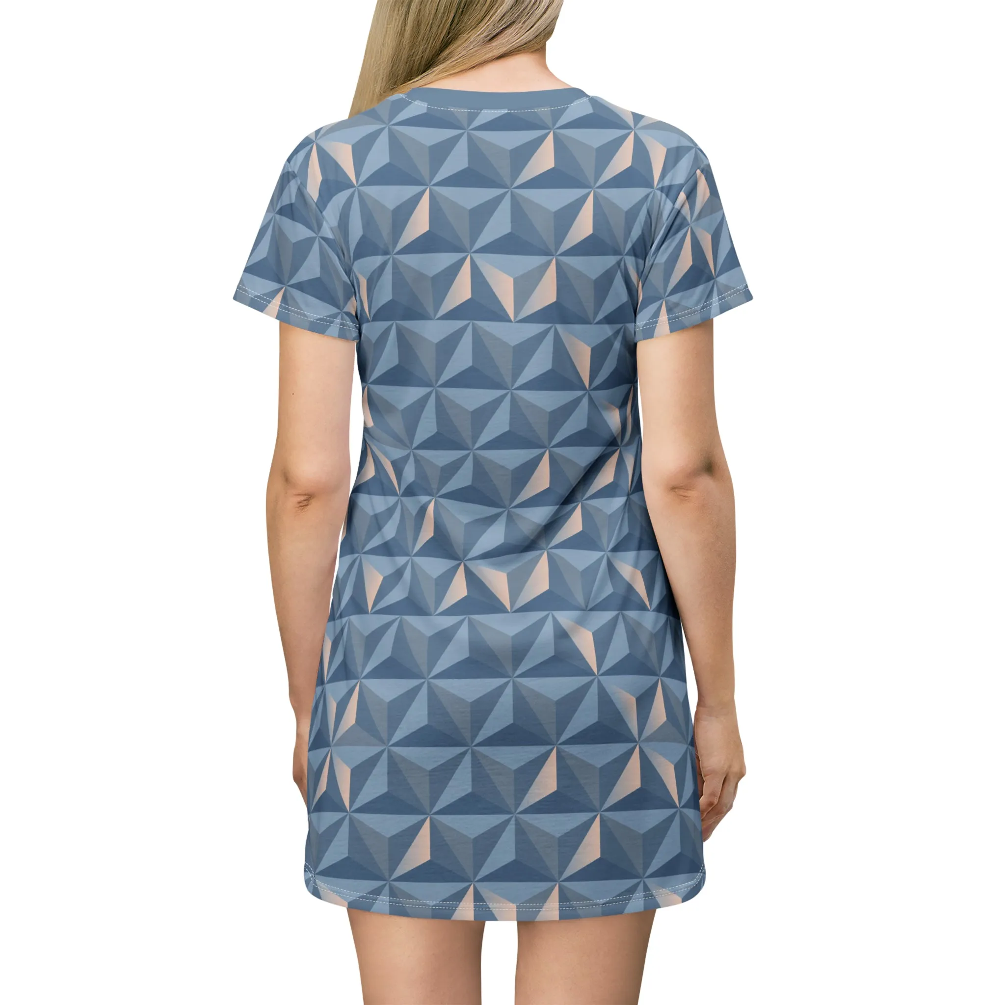 World Traveler T-Shirt Dress